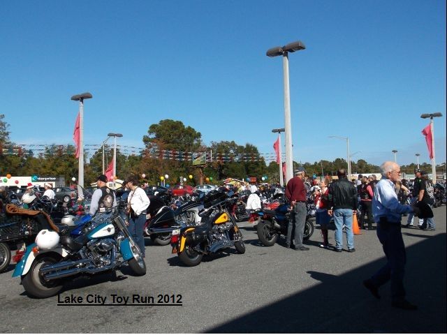 Lake City Florida Toy Run December 1 2012